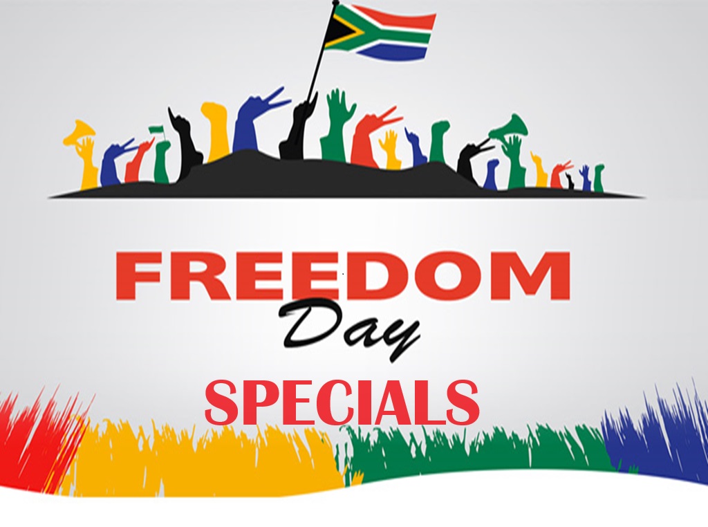 FREEDOM DAY SPECIALS